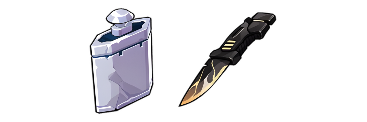 Tin Flask and Kalpas