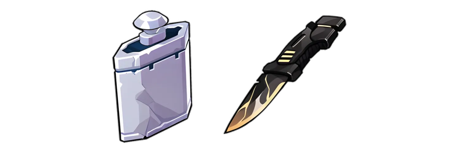 Tin Flask and Kalpas