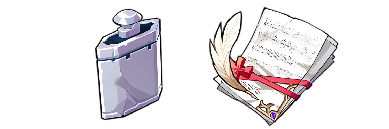 Tin Flask and Dreamful Gold